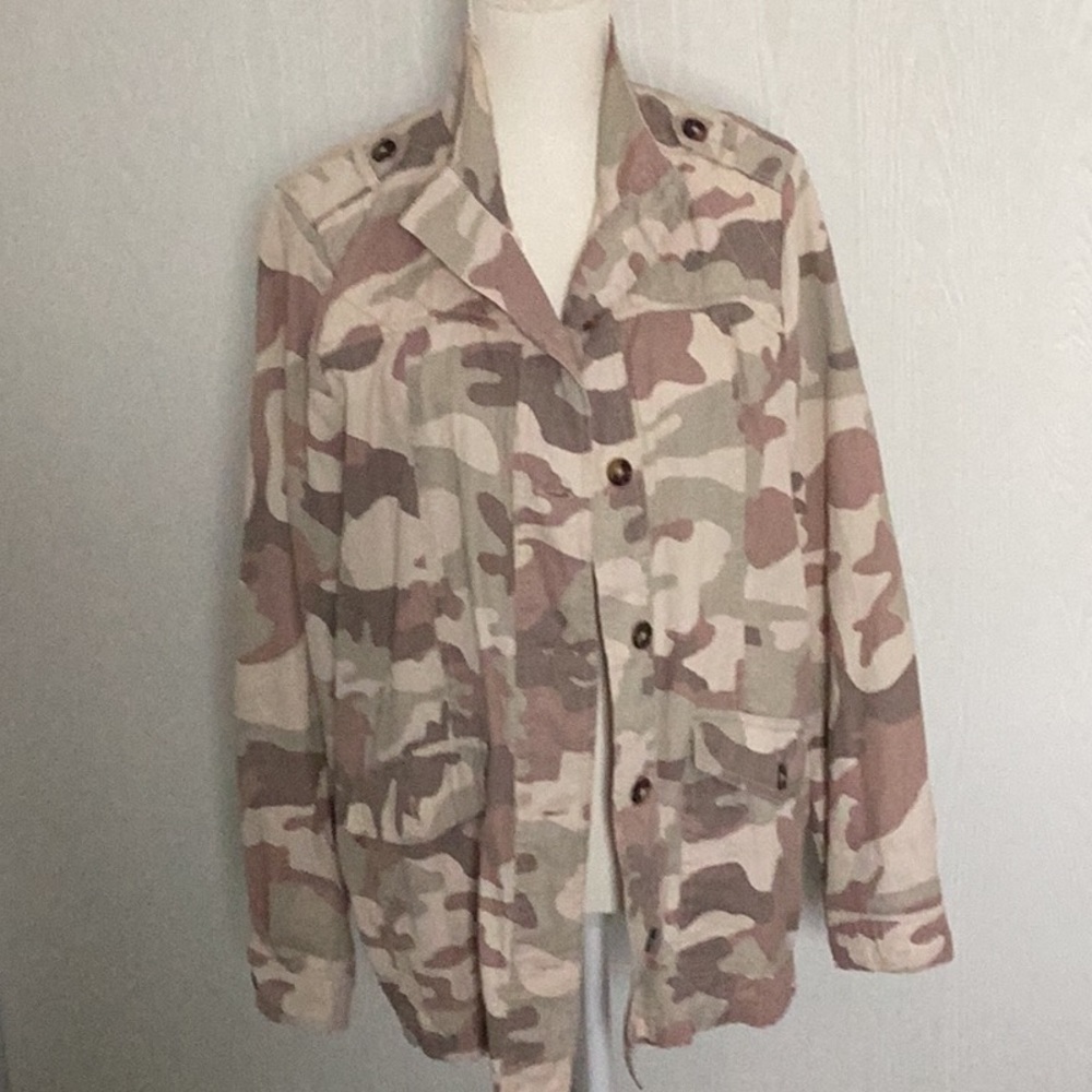 Camo lined jacket